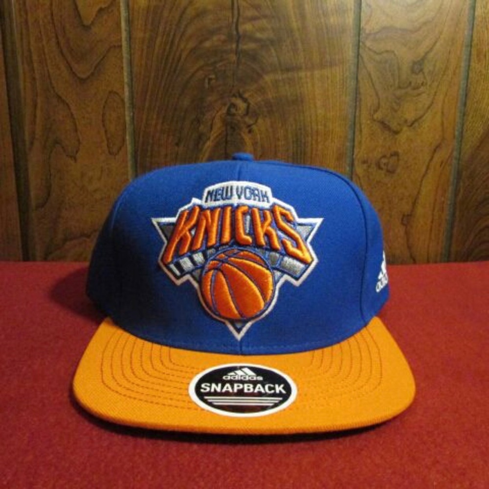 Blue Adidas New York Knicks Snapback Hat